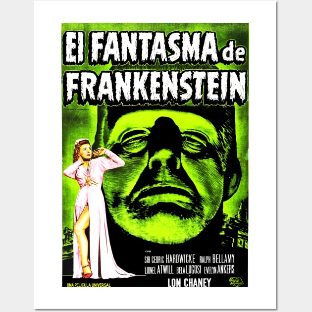 Ghost Of Frankenstein, The (1942) 1 (Argentina) Wall Art by GardenOfNightmares